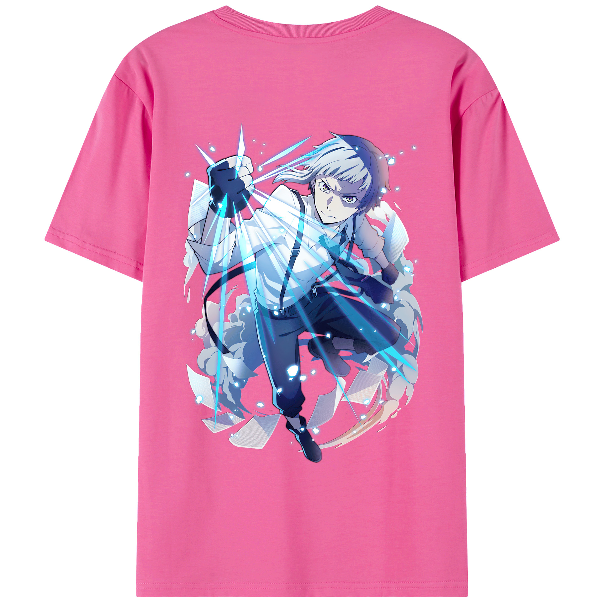 （画像用） 文豪ストレイドッグス Bungo Stray Dogs レディース半袖Tシャツ(バックプリント)